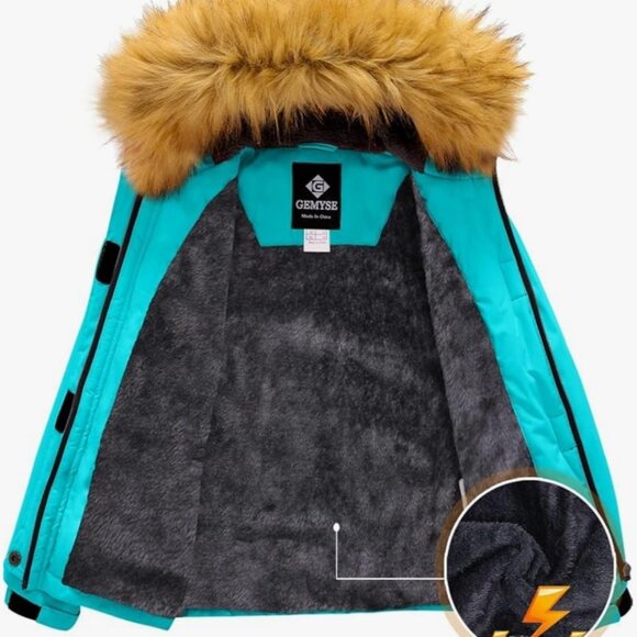 BNWT Girls Gemyse Snow Jacket - Picture 4 of 9